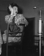 Lore Lorentz im Programm „Im Lichte besehen“, 1947